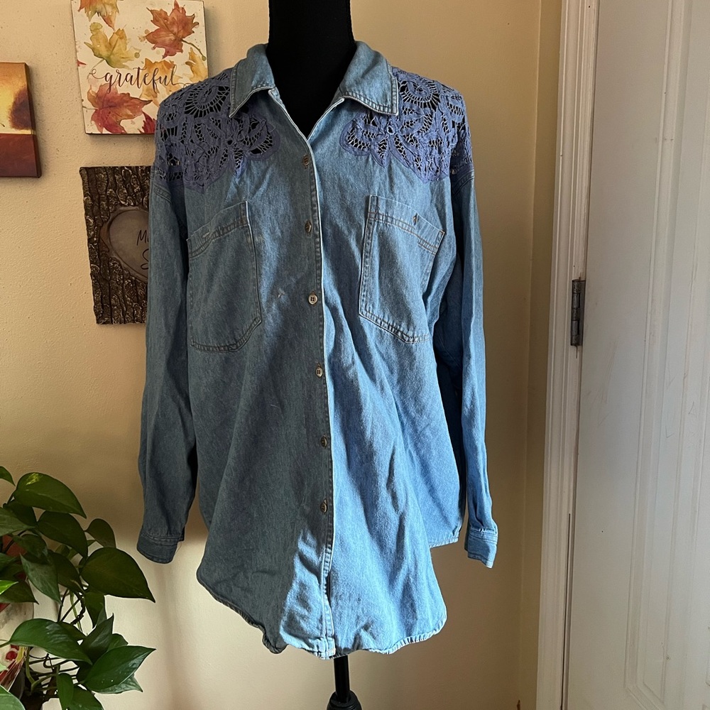 Together Denim Shirt.